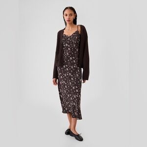 gap pintuck midi dress